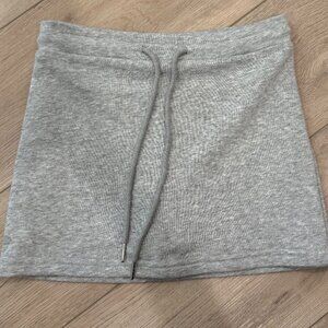 NWOT! Aritzia Gray Mini Skirt w/ security underwear